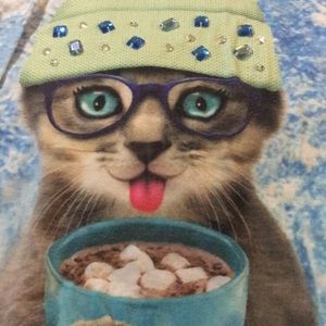 Cat with Cocoa size 18